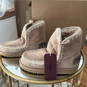 Mou Women's Tan Winter Boots